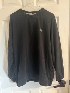 Fila Men’s Black Crewneck Sweatshirt